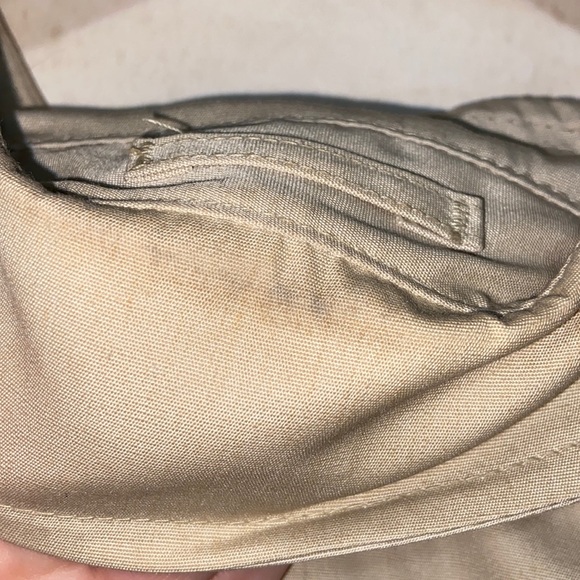 CLIPPER MIST Trench Coat Shell ONLY Button Down Jacket Tan Beige Size 44 Regular - Picture 12 of 12